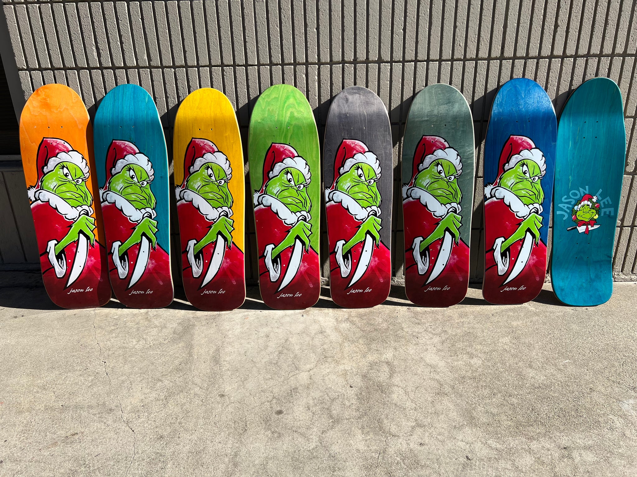 Jason Lee - Christmas Gift - Art by Andy Jenkins 2024 – PrimeWood.la